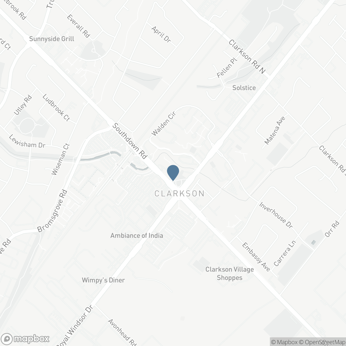 1709 - 1035 SOUTHDOWN ROAD, Mississauga, Ontario L5J 0A2
